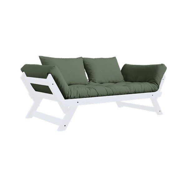 Mainīgs dīvāns Karup Design Bebop White/Olive Green-image-3