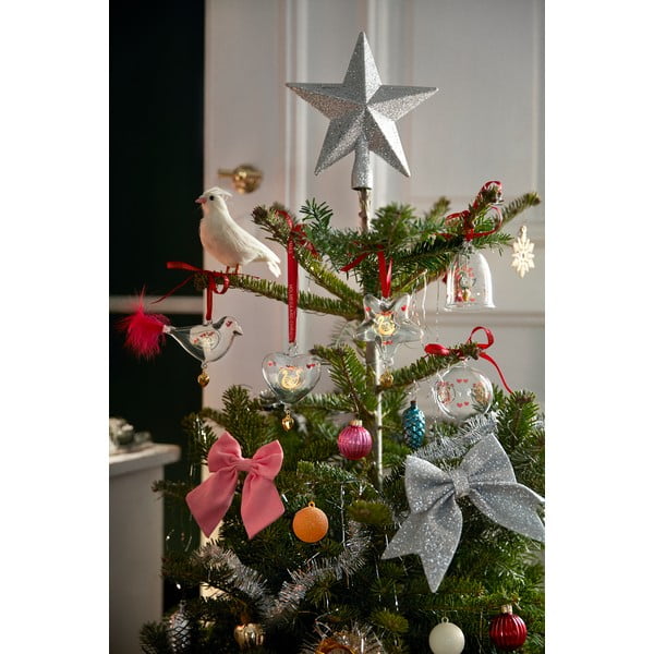 Stikla pūsta Ziemassvētku eglītes bumbiņa ø 6,5 cm Ann-Sofi Romme Annual Christmas Bauble 2025 – Holmegaard-image-2