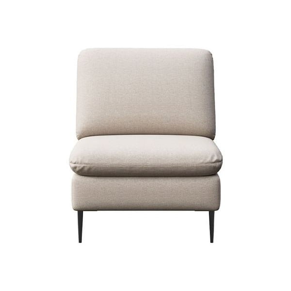 Bēšs atpūtas krēsls Belle – Rodier