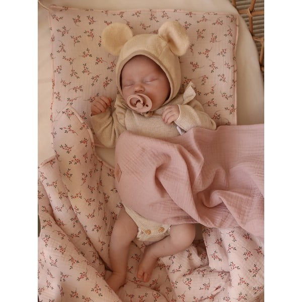 Muslīna autiņi (2 gab.) Baby Pink – Moi Mili-image-1