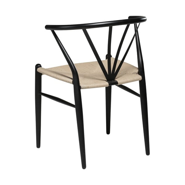 Melns pusdienu krēsls DAN-FORM Dānija Delta-image-2