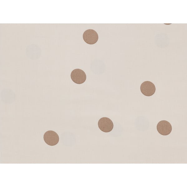 Brūna vienguļamā gultas veļa no kokvilnas satīna 140x200 cm Solaris – Södahl-image-1