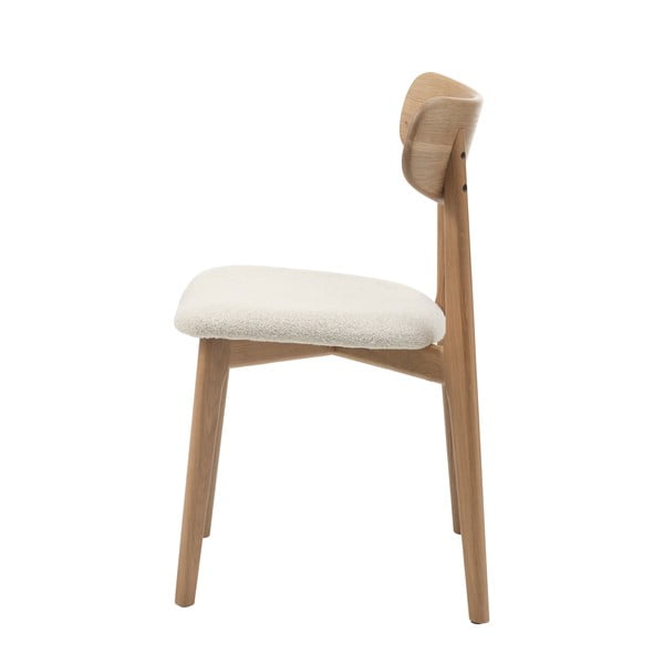 Krēmkrāsas/dabīga toņa pusdienu krēsls Elim – Unique Furniture-image-4