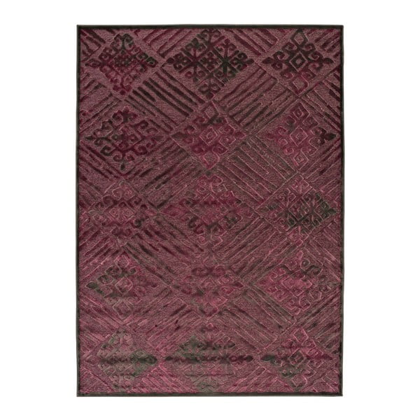 Tumši bordo krāsas paklājs Universal Soho, 160 x 230 cm