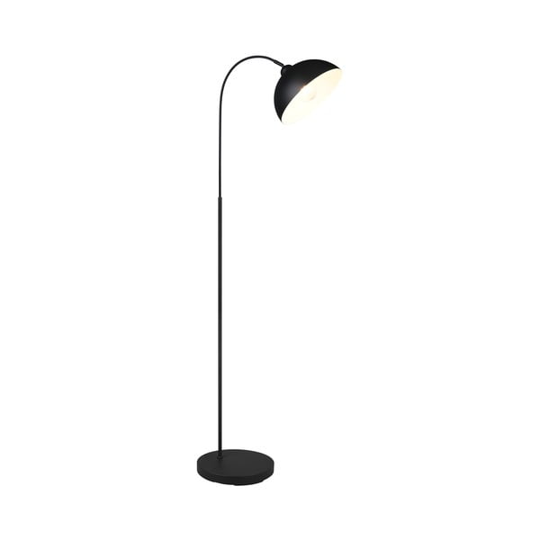 Melna stāvlampa ar metāla abažūru (augstums 170 cm) Sierra – Trio-image-1