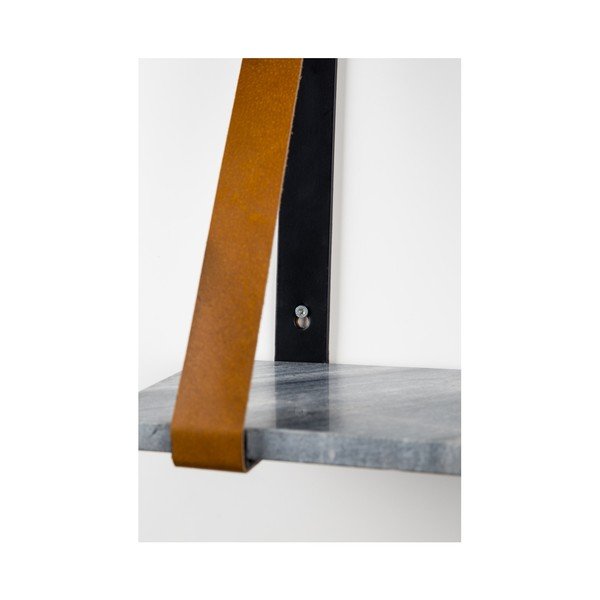 Pelēks marmora sienas plaukts Zuiver Fad-image-3