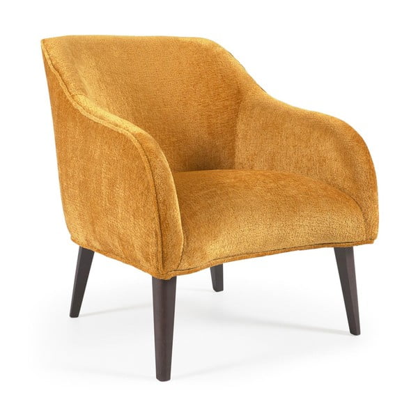 Dzeltens krēsls Bobly – Kave Home