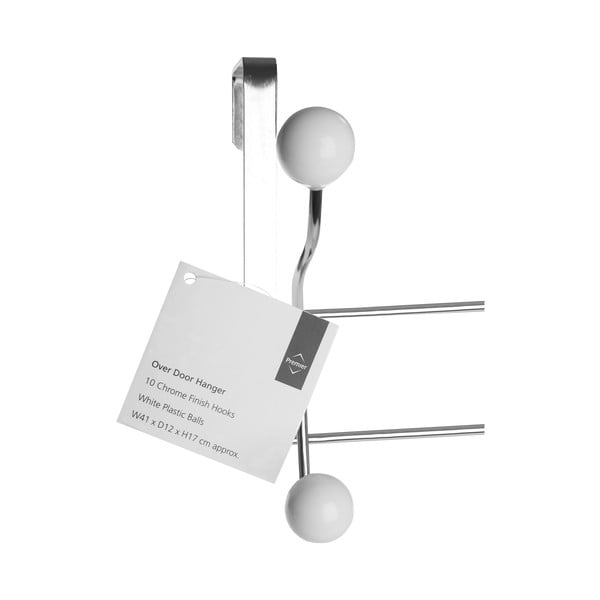 Sudraba krāsas metāla durvju pakaramais 40,5 cm Jaxen – Premier Housewares-image-2