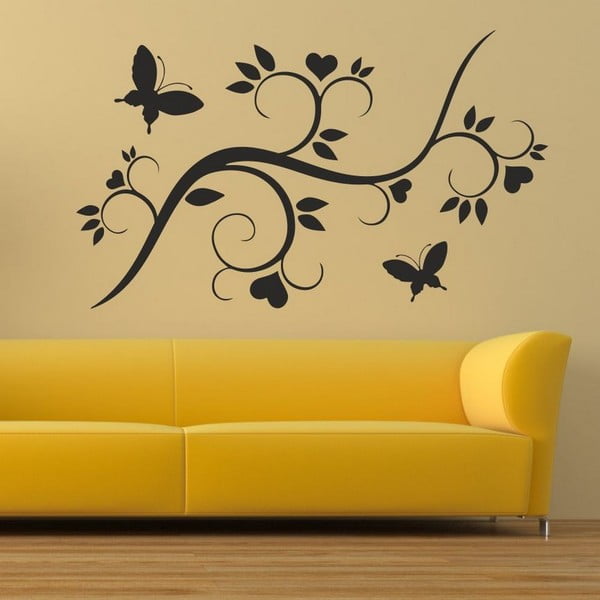 Dekoratīvā sienas uzlīme Butterfly