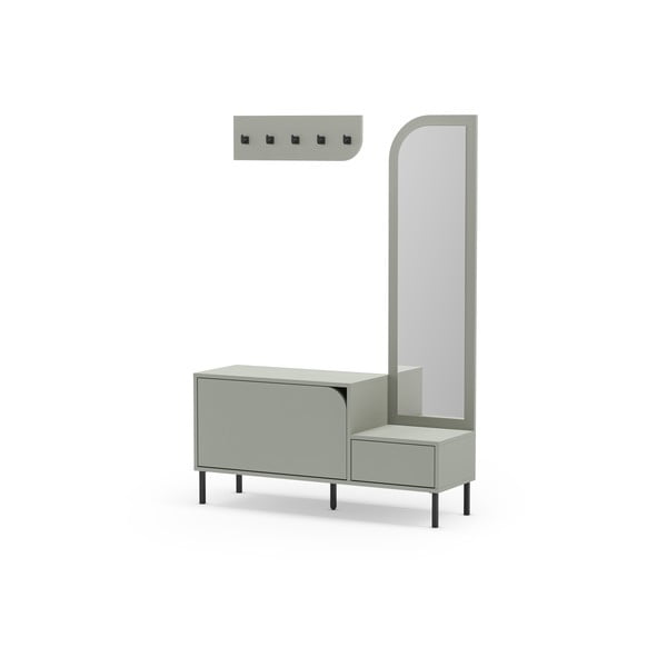 Zaļa/pelēka priekšnama iekārta Bea – Marckeric-image-2