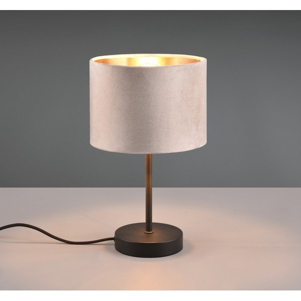 Melna/bēša galda lampa (augstums 33 cm) Julieta – Trio-image-1