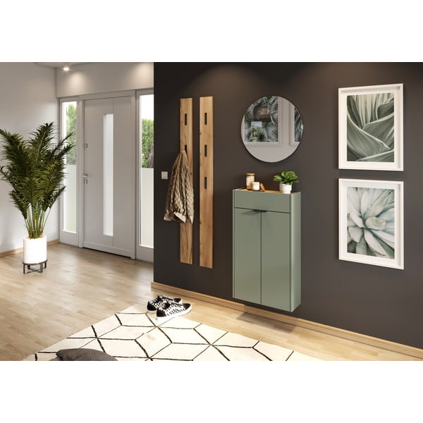 Salvijas zaļš skapītis 56x97x22 cm Ameca – Germania-image-1