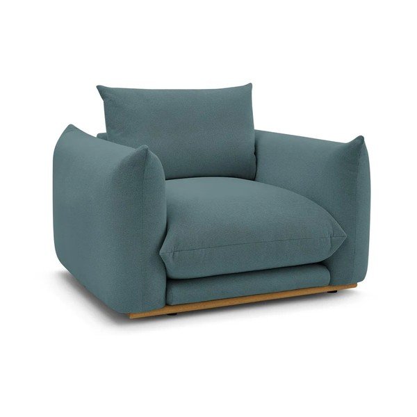 Zils atpūtas krēsls Ernest – Bobochic Paris