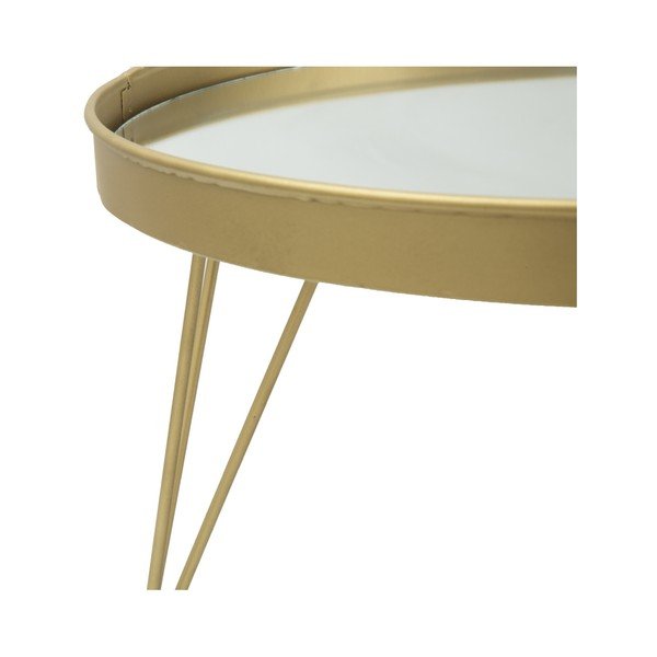 Mauro Ferretti zelta servēšanas paplāte uz kājām, ⌀ 36,5 cm-image-1