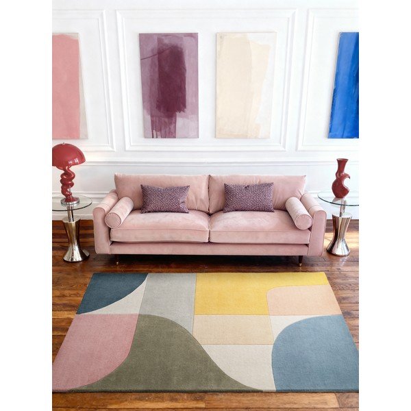 Ar rokām darināts vilnas paklājs 120x170 cm Westminster Curzon – Ted Baker-image-1