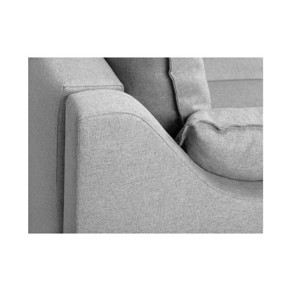 Gaiši pelēks dīvāns Mazzini Sofas Ancolie, 150 cm-image-4