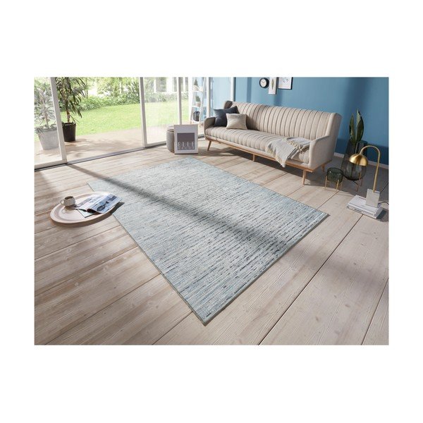 Antracīta zils āra paklājs Elle Decoration Curious Laval, 77 x 150 cm-image-4