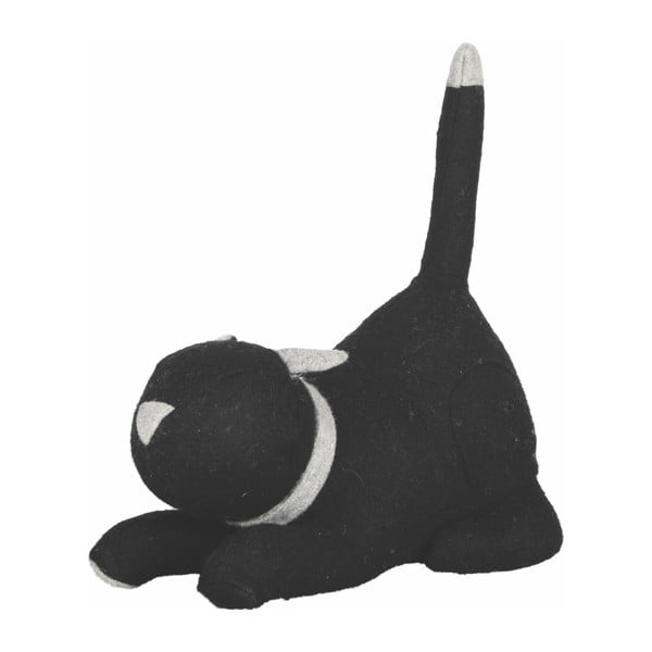 Melns durvju aizbīdnis Esschert Design Cat
