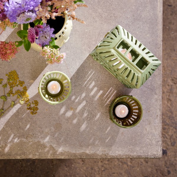 Keramikas svečturis Orangery – Kähler Design-image-2