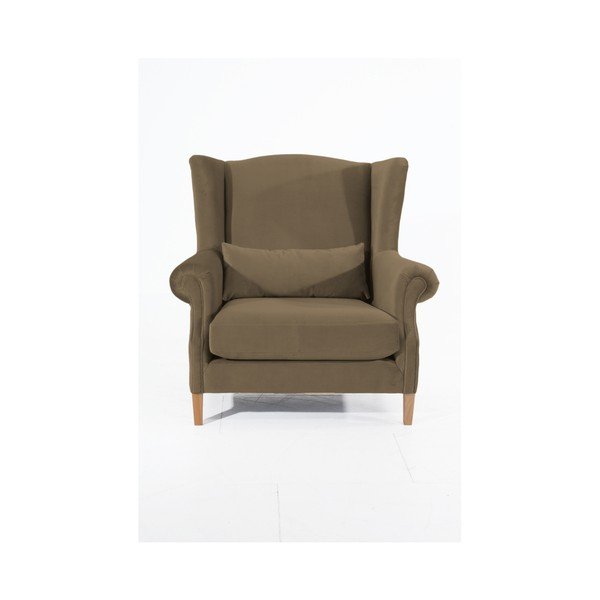 Bēšs samta krēsls Max Winzer Harvey Velvet-image-1