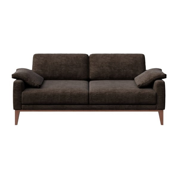 Tumši brūns dīvāns MESONICA Musso, 173 cm