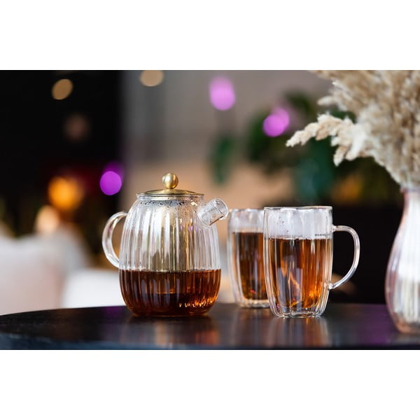 Tējkanna ar sietiņu 1 l Tulip – Vialli Design-image-1