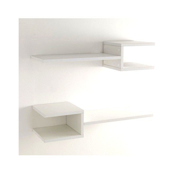 2 baltu plauktu komplekts Tomasucci Diapason-image-2