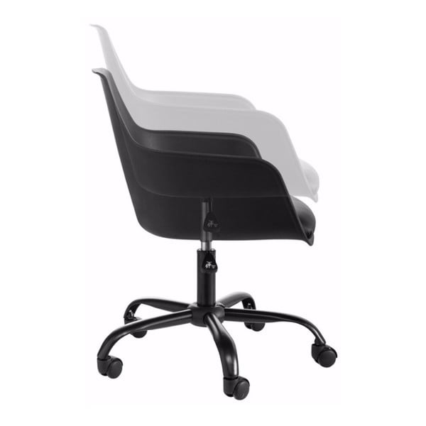 Melns regulējams biroja krēsls Støraa Leslie-image-2