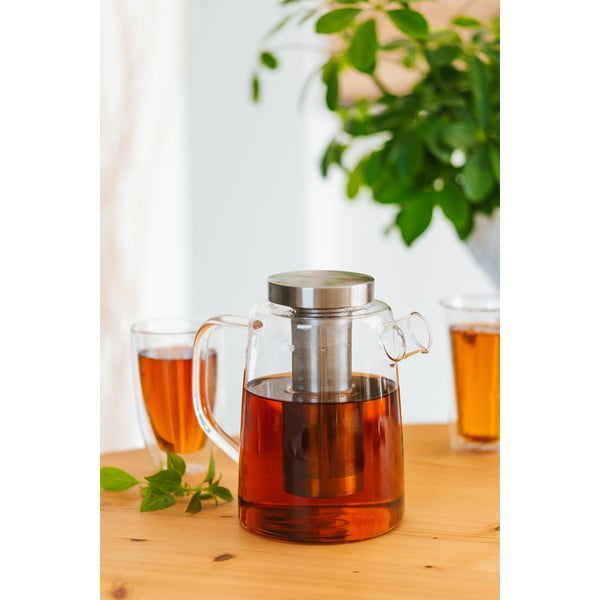 Stikla tējkanna Vialli Design, 1,5 l-image-1