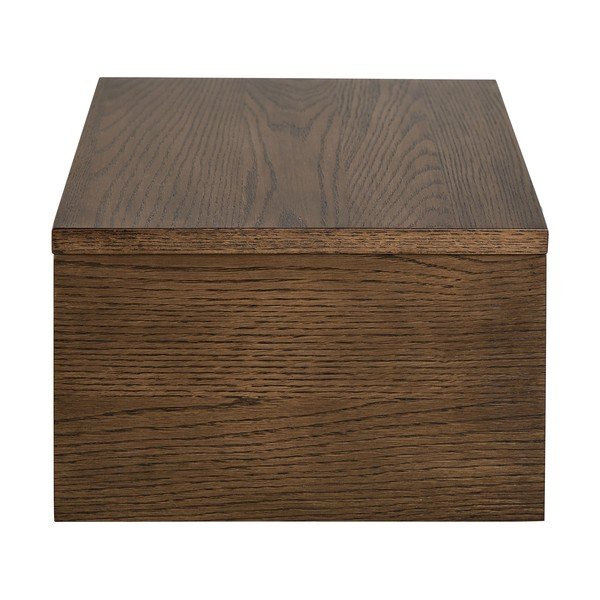 Tumša dabīga toņa naktsskapītis ar ozolkoka imitāciju Monfort – Actona-image-4