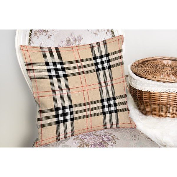 Bēša spilvendrāna Minimalist Cushion Covers Burberry, 35 x 55 cm-image-2