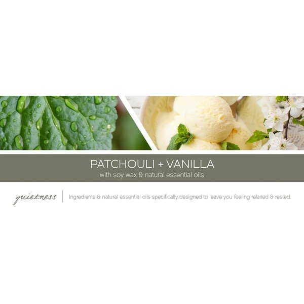 Goose Creek Patchouli & Vanilla Blossom aromātiskā svece, 60 stundas degšanas laiks-image-1