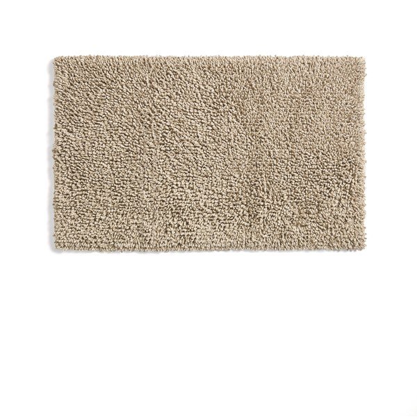 Bēšs tekstila vannas istabas paklājiņš 50x70 cm Aroia – Kave Home