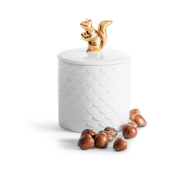 Porcelāna burka ar vāciņu Sagaform Squirrel-image-1