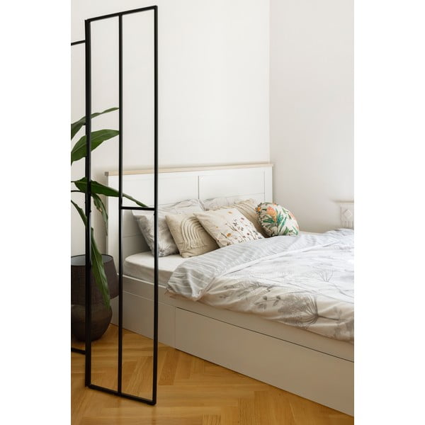 Balta divvietīga gulta ar veļas kasti 140x190 cm Gabi – Marckeric-image-1