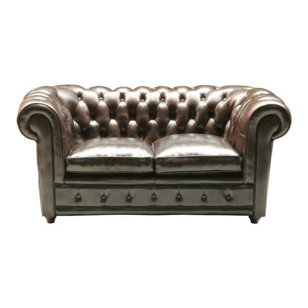 Divvietīgs dīvāns ar īstas ādas pārvalku Kare Design Oxford