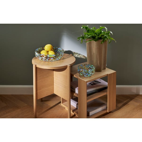 Bēša keramikas vāze (augstums 30 cm) Sapo – Hübsch-image-2