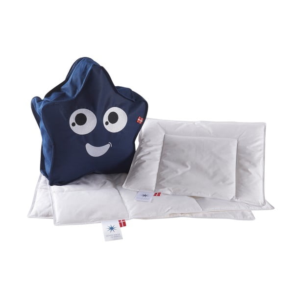 Spilvens bērniem ar spalvu pildījumu 40x45 cm Capella Baby – Universe of Sleeping-image-1