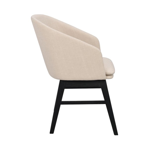 Bēši polsterēti ēdamistabas krēsli (2 gab.) Windham – Rowico-image-3