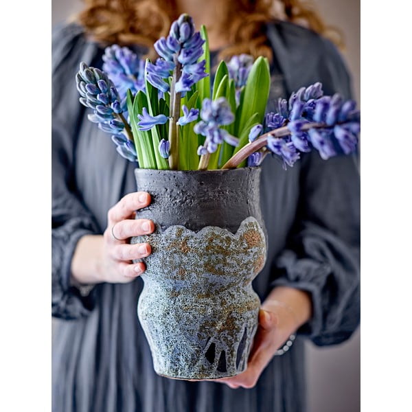 Akmensmasas puķu poda apvalks ø 14,5 cm Neeson – Bloomingville-image-1