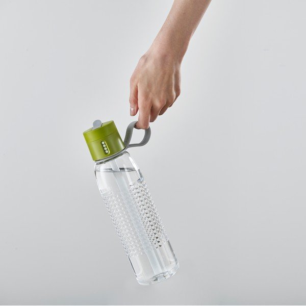 Zaļa sporta pudele ar uzpildes vietu Joseph Joseph Dot Active, 750 ml-image-1