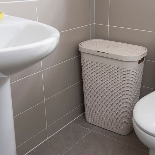 Bēšs veļas grozs Addis Calico, 40 l-image-1