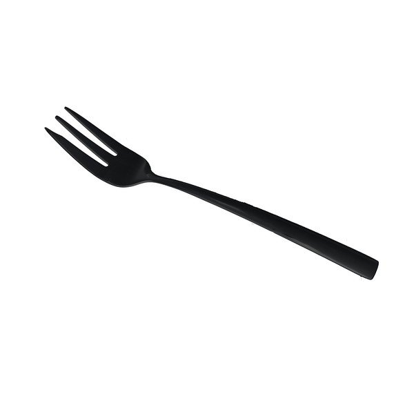 Melnas nerūsējošā tērauda deserta dakšas (2 gab.) Black – Orion-image-3