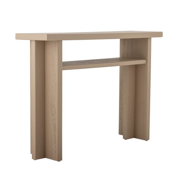 Dabīga toņa egles masīvkoka konsoles galds 32x110 cm Cupa – Bloomingville-image-2