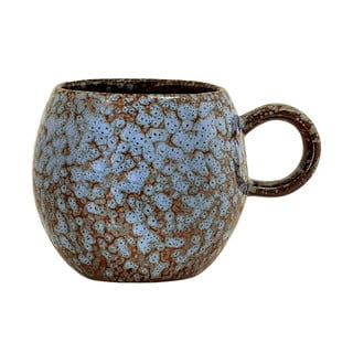 Zili brūna keramikas krūze Bloomingville Paula, 275 ml