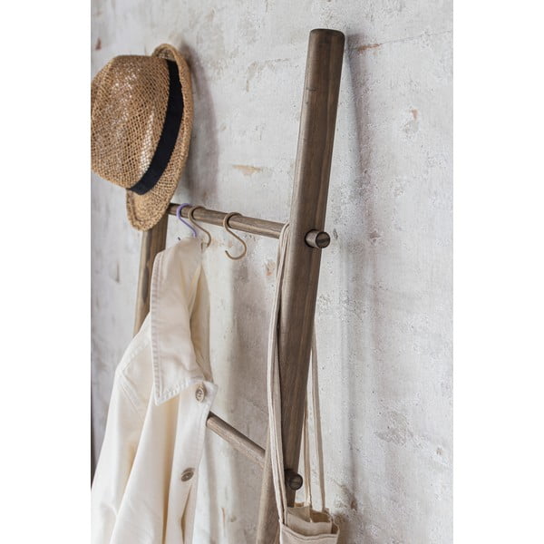 Brūna koka dekoratīvās kāpnes dvieļu žāvēšanai Roots – Mette Ditmer Denmark-image-4