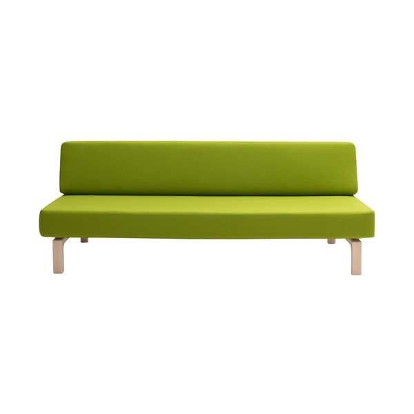 Laima zaļš izvelkamais dīvāns Softline Lazy-image-2