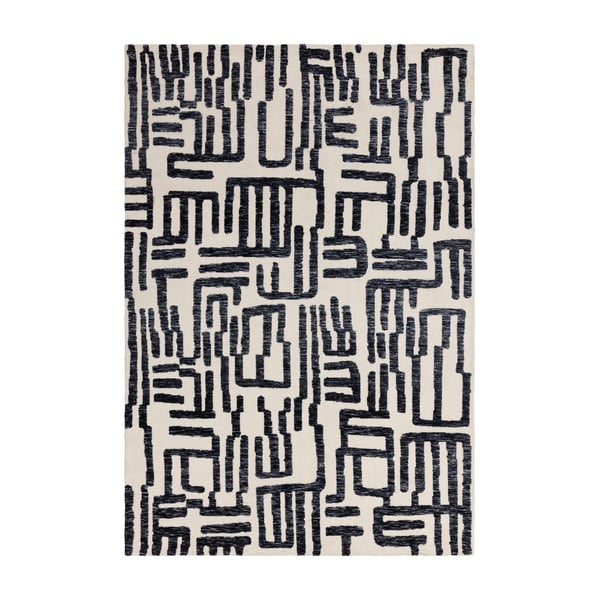 Melnbalts paklājs 200x290 cm Mason – Asiatic Carpets