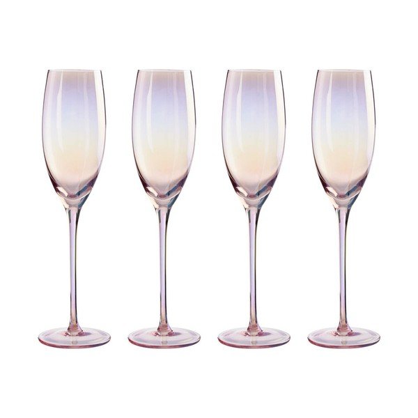 Šampanieša glāzes (4 gab.) 250 ml Frosted – Premier Housewares