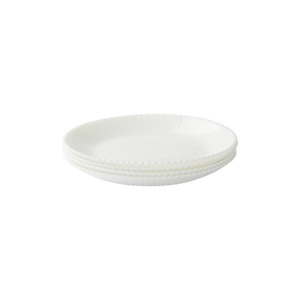 Balti deserta stikla šķīvji (4 gab.) ø 17,5 cm Alessia – Jotex-image-3